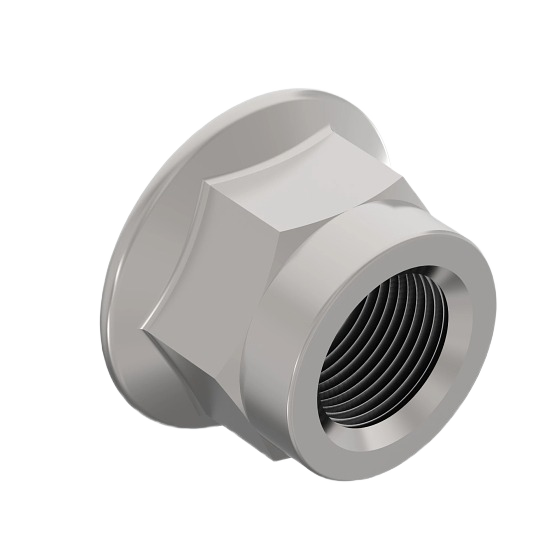 John Deere 14M7396 M8 Hexagonal Flange Lock Nut, 10-Pack