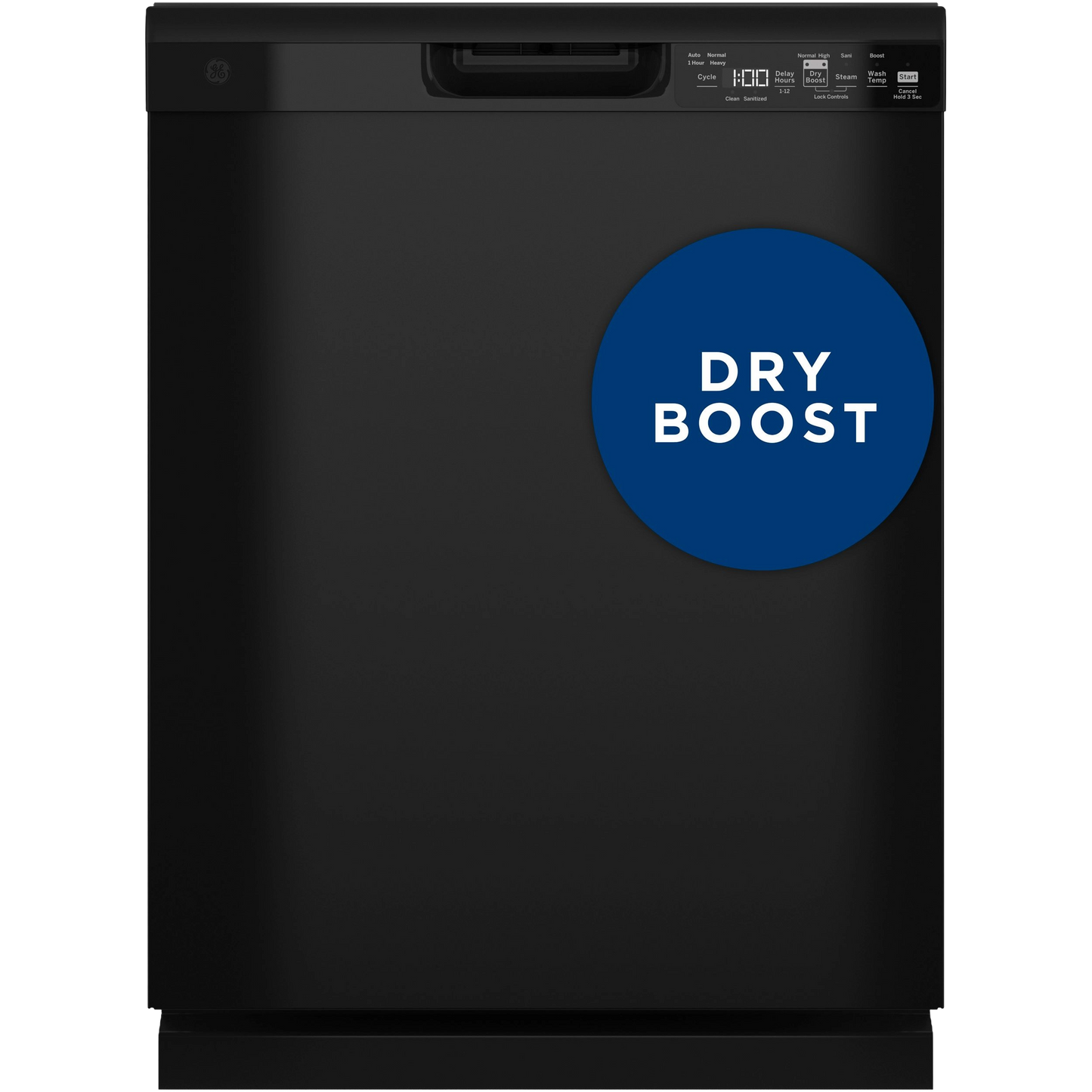 GE® ENERGY STAR® Front Control with Plastic Interior Dishwasher with Sanitize Cycle & Dry Boost