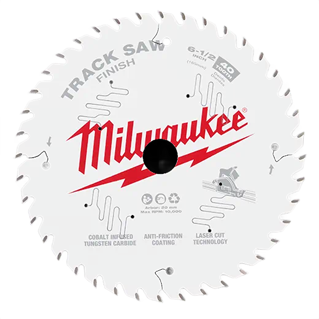 Circular metal saw blade with 40 teeth designed for woodworking and power tool accessories under $50