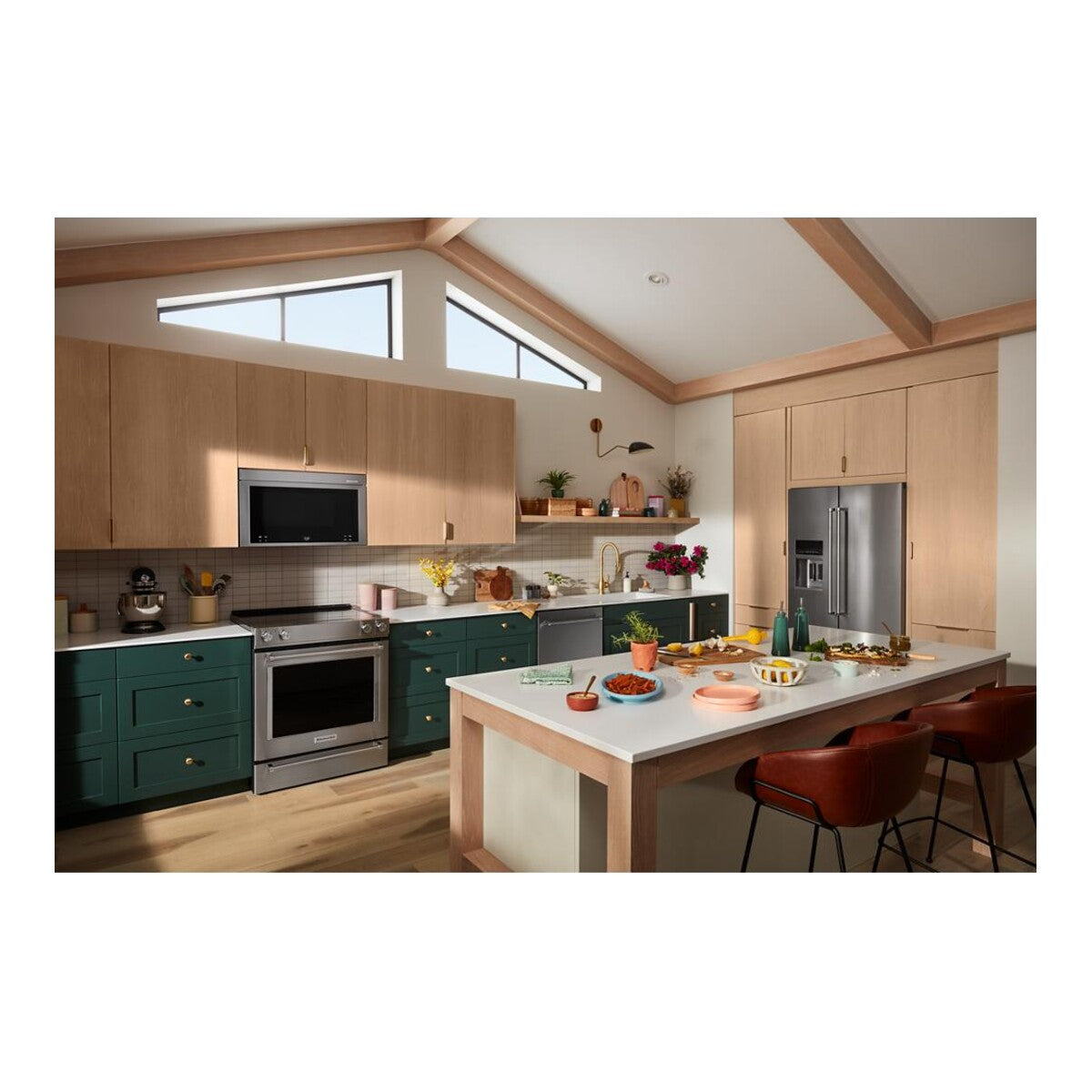 KitchenAid® Multifunction Over-the-Range Oven with Flush Built-In Design