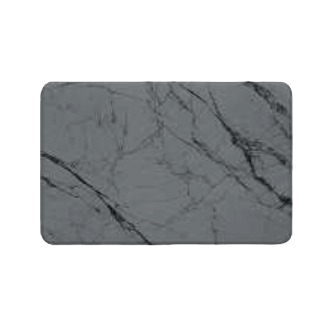 Marbled grey diatomite bath mat offering quick-dry comfort in bathroom and bathtub mats collections under $50