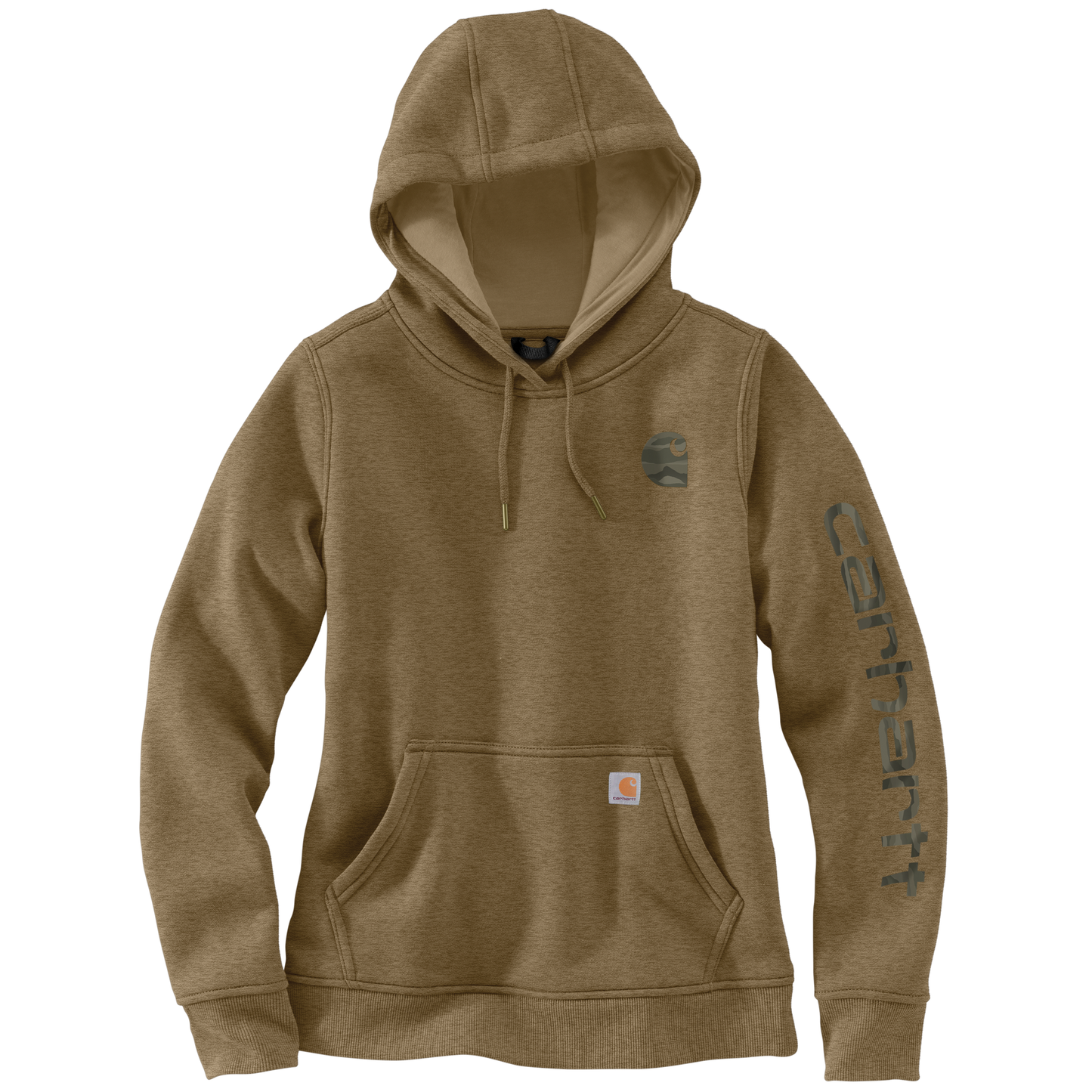 Carhartt Women's Relaxed Fit Midweight Logo/Sleeve Graphic Hoodie