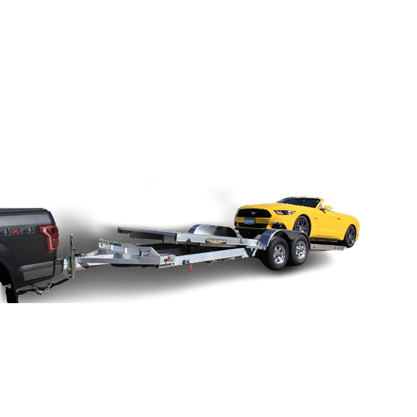 Aluma 8216 Tilt Tandem Car Hauler Trailer for Easy Hauling – Hartville ...