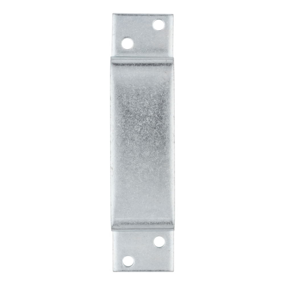 Zinc heavy duty closed bar holder for reinforcing doors in hardware and gate accessories under $50 for home improvement projects