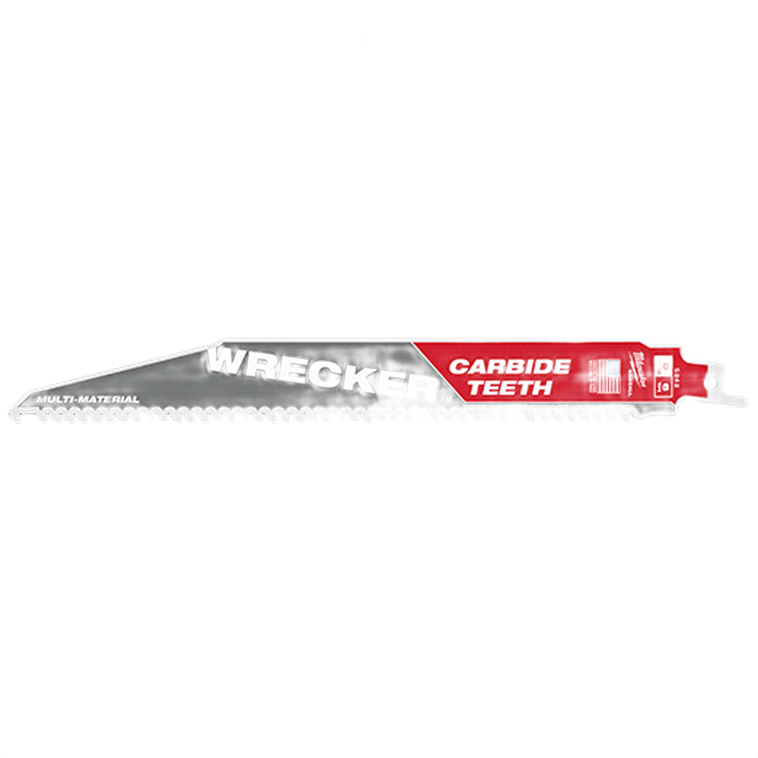9-inch sawzall blade with carbide teeth and multi-material design for heavy-duty tools and home improvement tasks