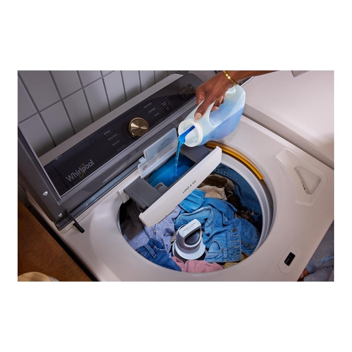 5.2 - 5.3 cu. ft. Smart Top Load Washer with the Removable Agitator