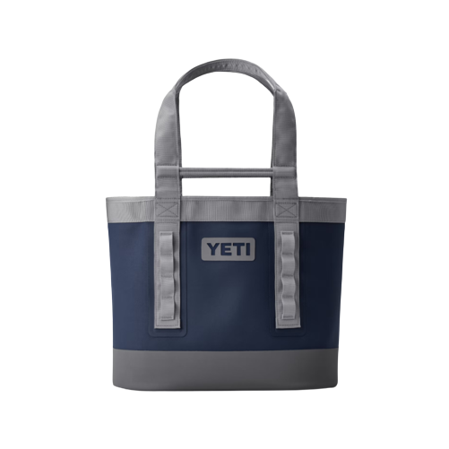 Compact navy and gray durable carryall bag with reinforced handles for active use in Accessories and Bags collections