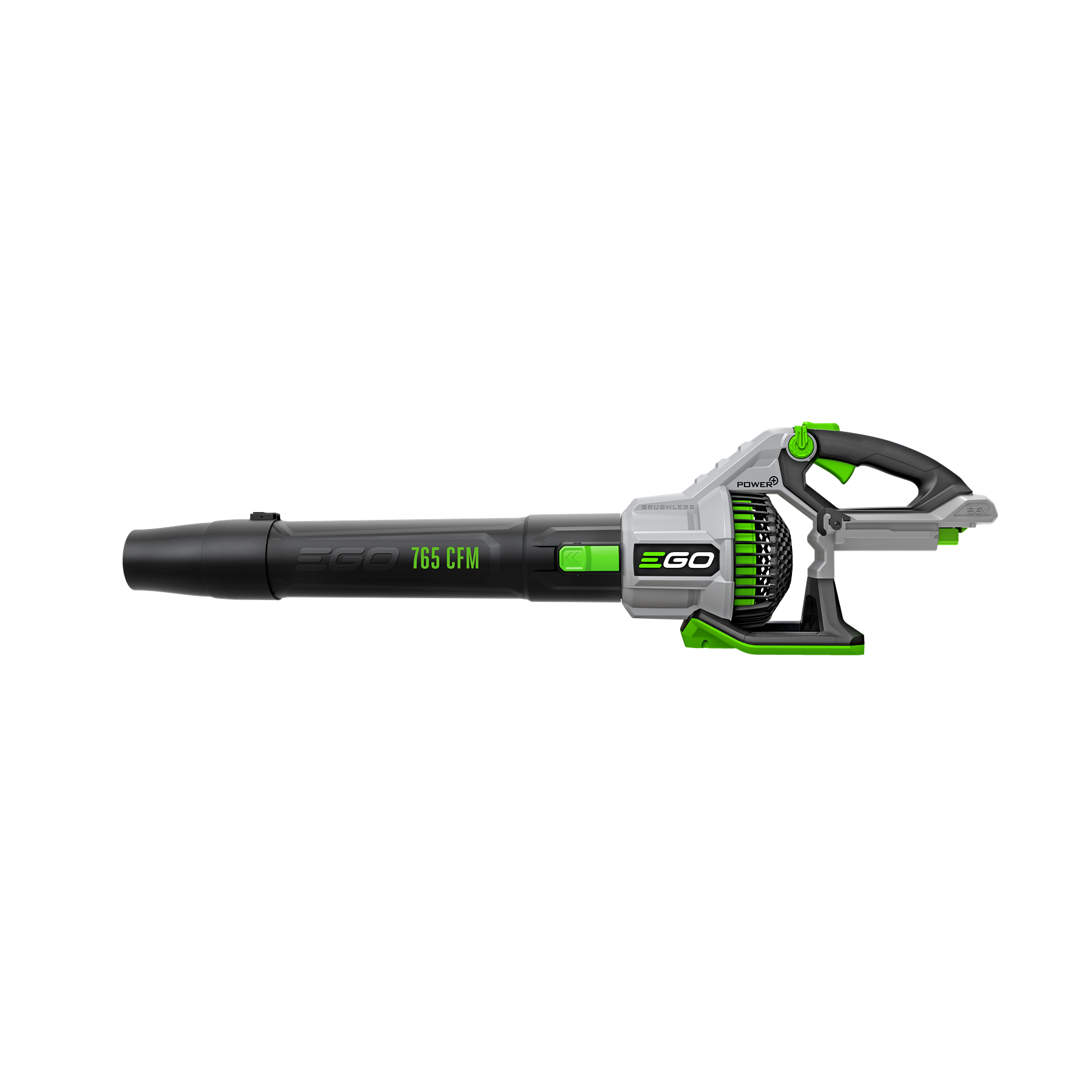 EGO battery powered leaf blower in black and green for outdoor cleaning in electric power tools and blowers collections