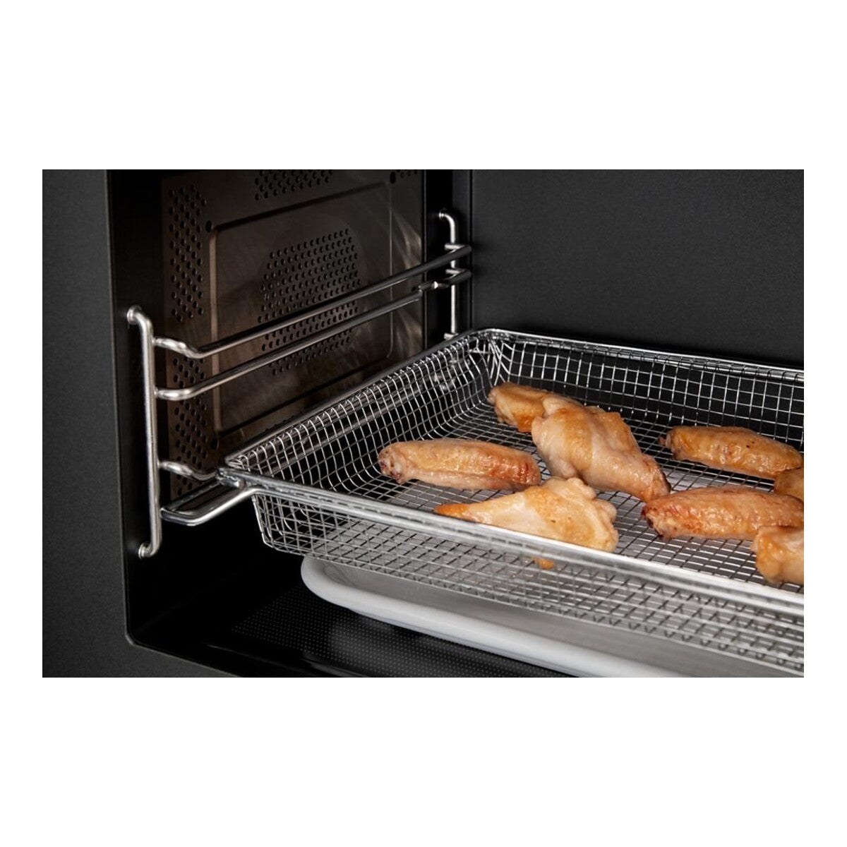 Air Fry Over- the-Range Oven with Flush Built-in Design