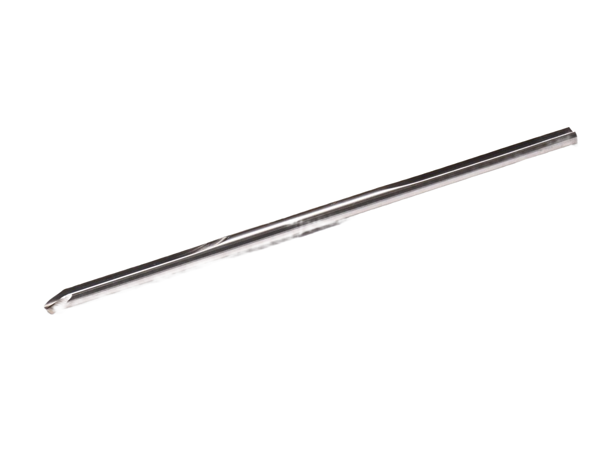 Double ended cryogenic bowl gouge with 1/4 inch cutting edge for woodworking tools and home improvement use