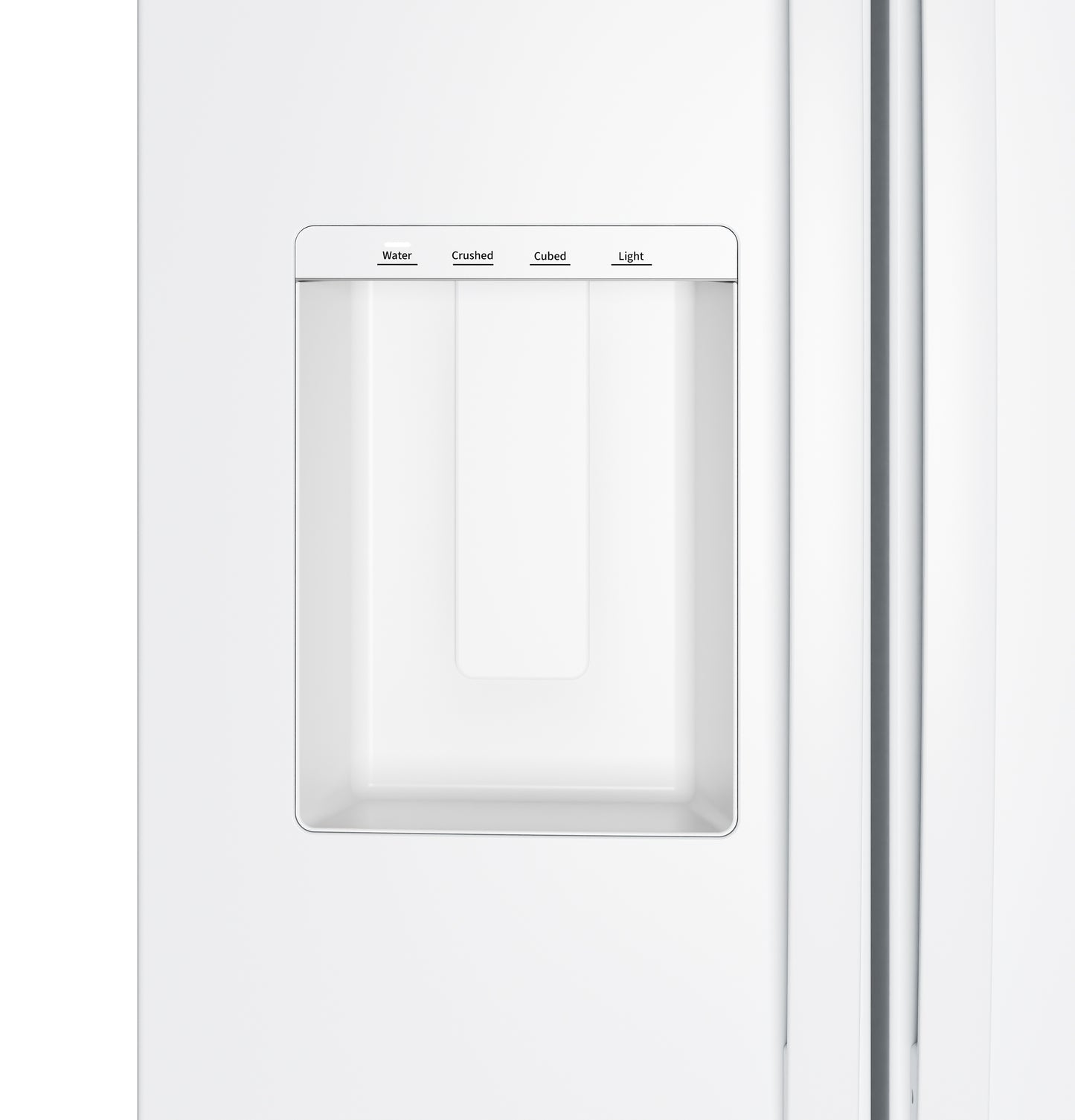 GE® 27.9 Cu. Ft. Side-By-Side Refrigerator with Extra Tall Dispenser and In-Door Icemaker