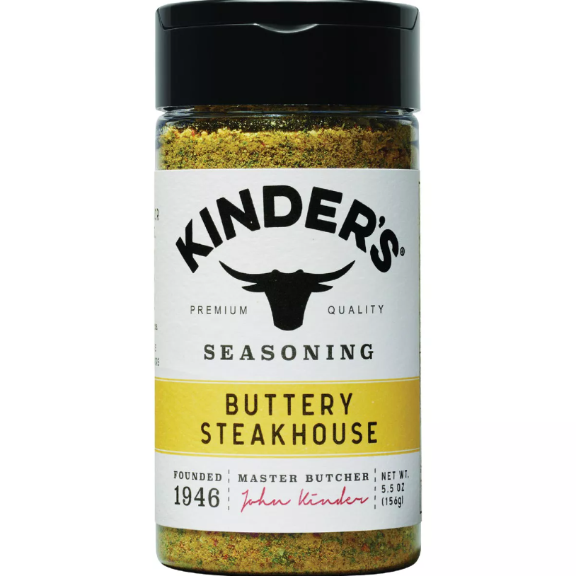 Kinder's Buttery Steakhouse Dry Rub, 5.5 Oz.