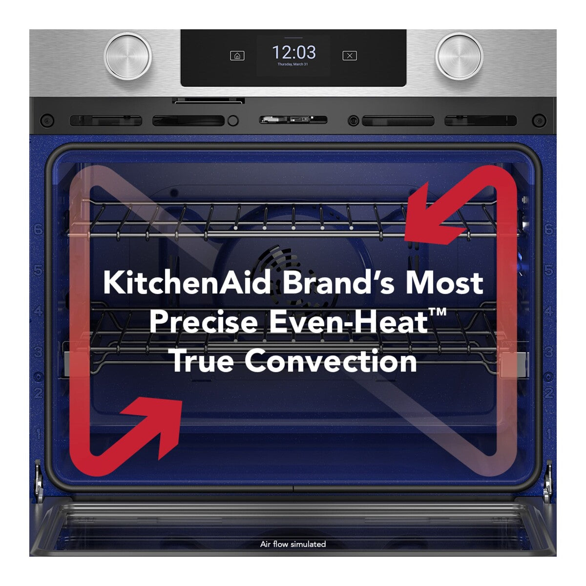 30-inch Smart Electric Combo Wall Oven with Assisted Cooking Modes - PrintShield™ Finish