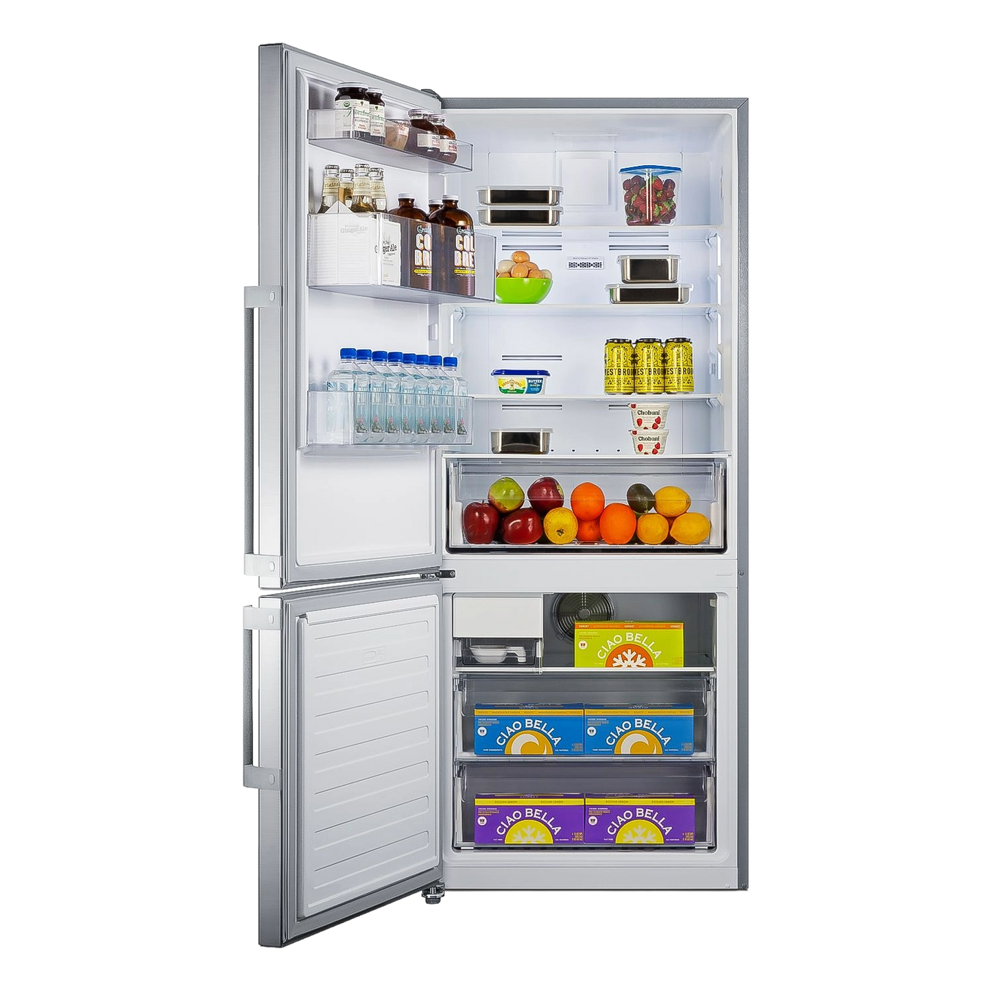 28" Wide Bottom Freezer Refrigerator