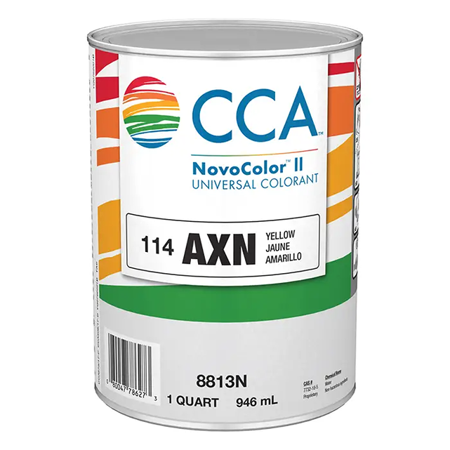 One quart container of vibrant yellow universal colorant for paint in paint and supplies under $100 collection