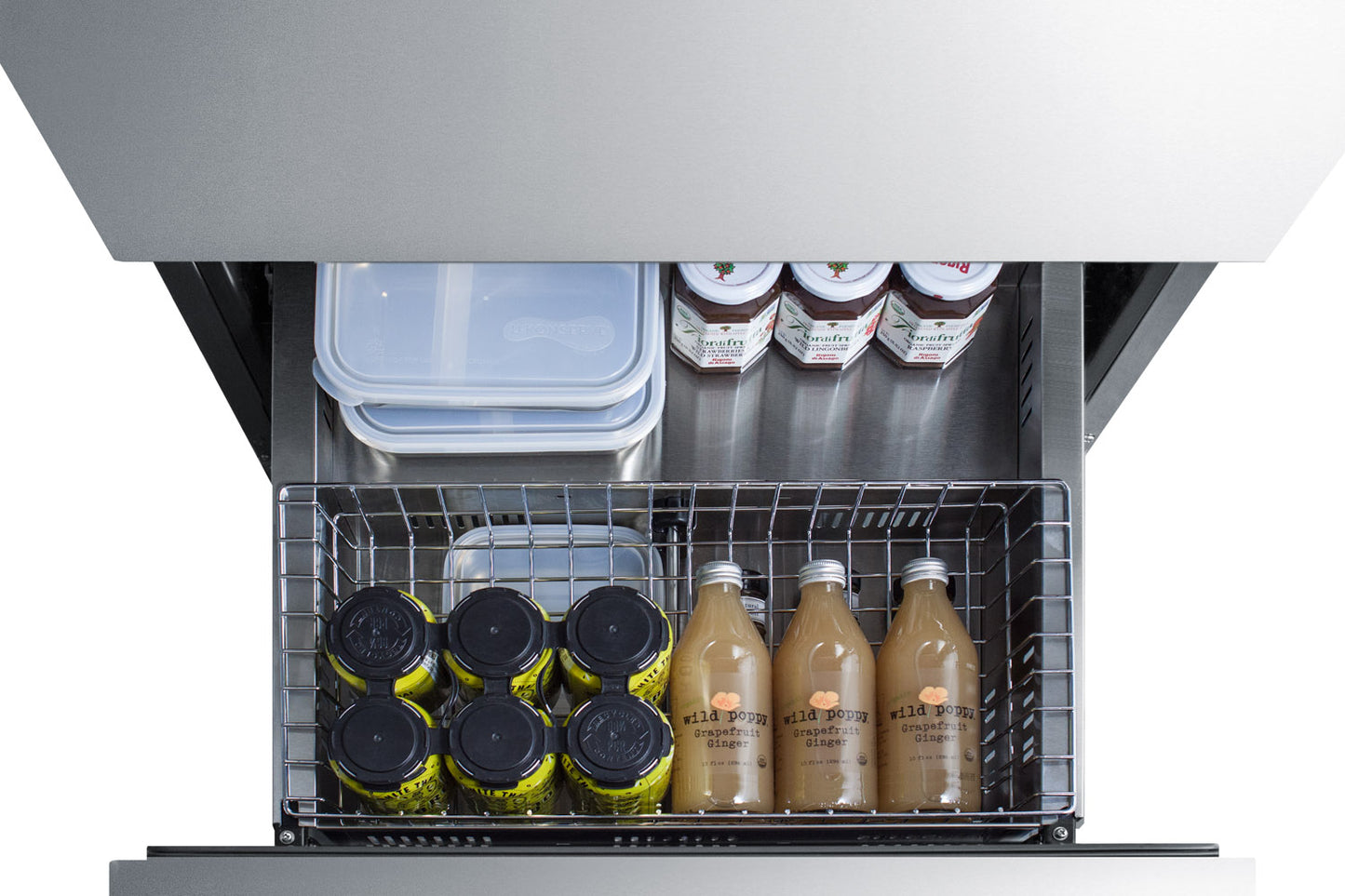 24" Wide 2-Drawer All-Refrigerator, ADA Compliant (Panels Not Included)