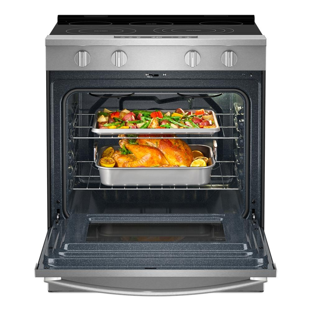30-inch Electric Smart Range with Air Cooking Technology