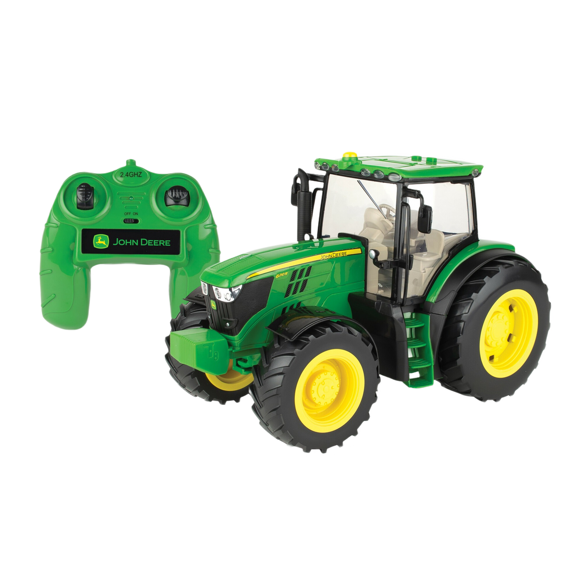 TOMY John Deere 1:16 6210R Remote Control Tractor