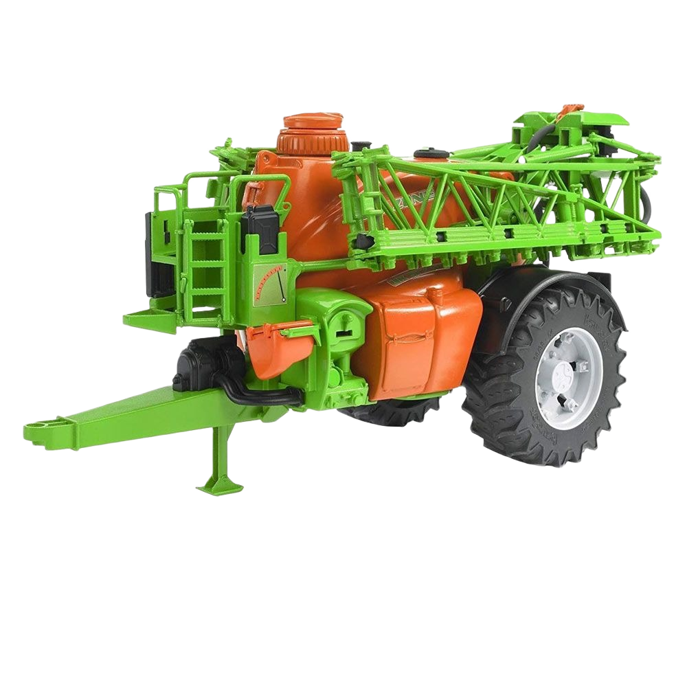 Green and orange trailed field sprayer toy model in Bruder Toys for Vehicles & Remote Controlled Toys collection under $100