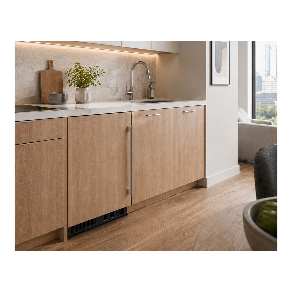 24" Wide Built-In All-Freezer (Panel Not Included)