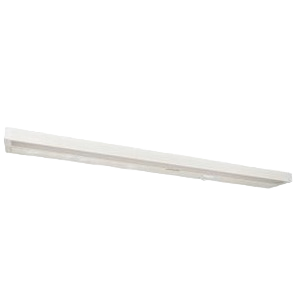 White LED mountable under cabinet light designed for energy-efficient home improvement and cabinet lighting projects