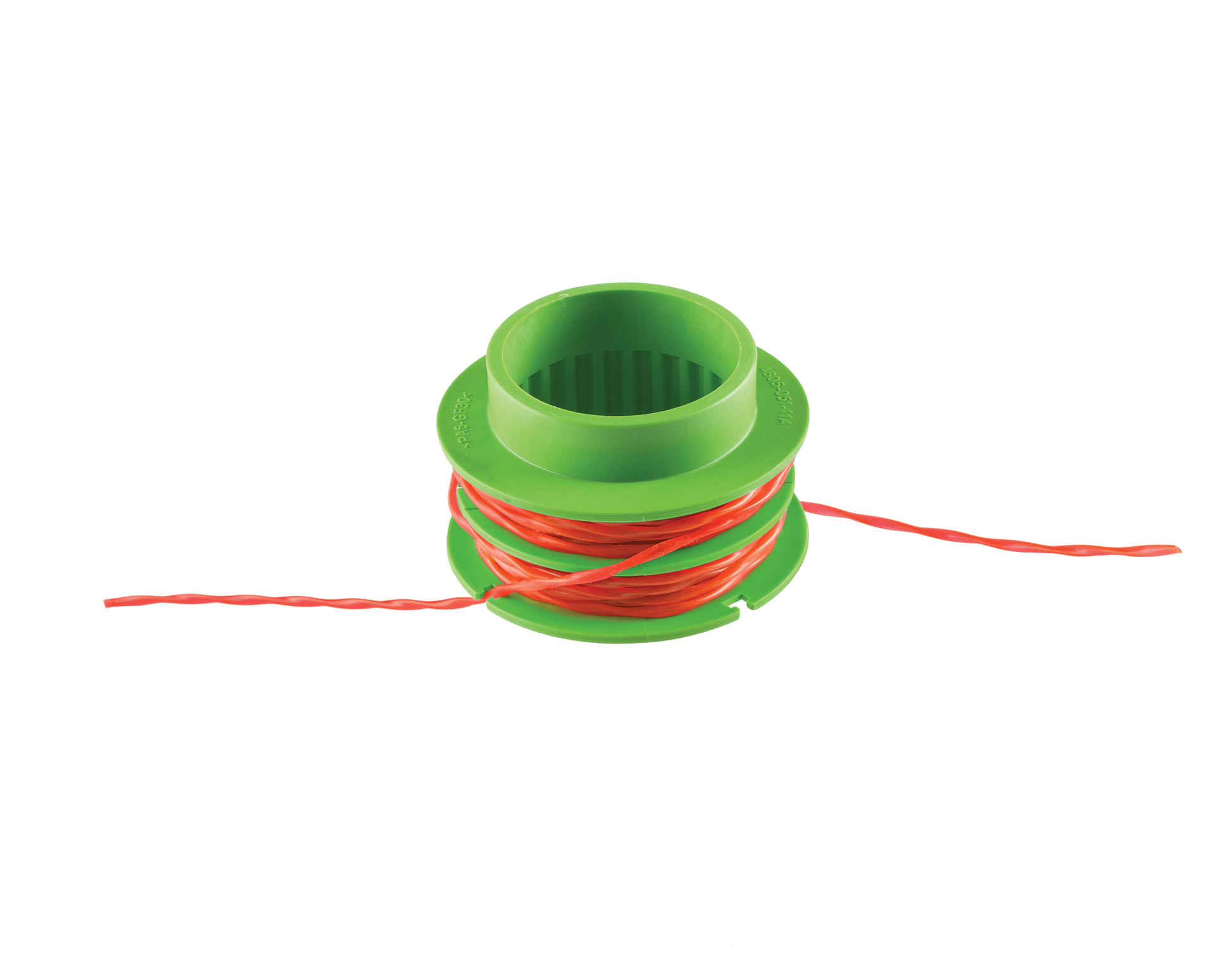Green string trimmer bump head replacement with orange cutting line for EGO tools in Under $50 collection