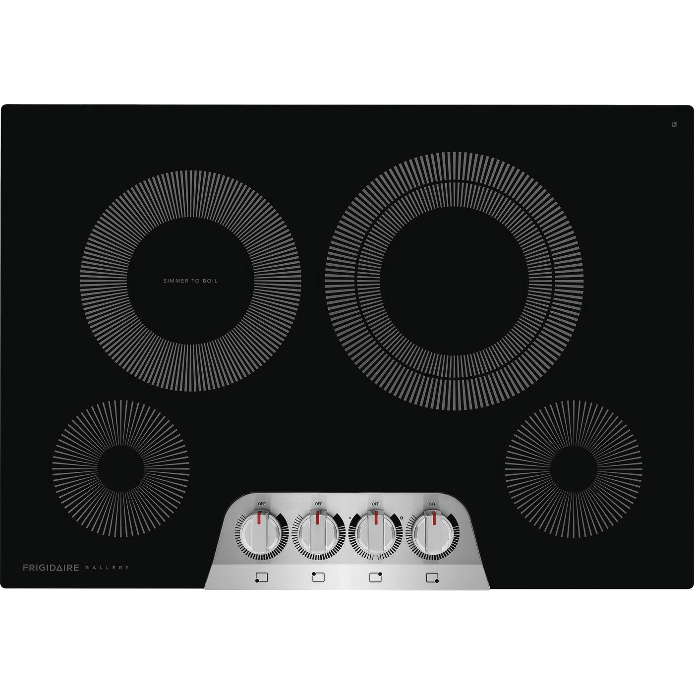 30" Electric Cooktop