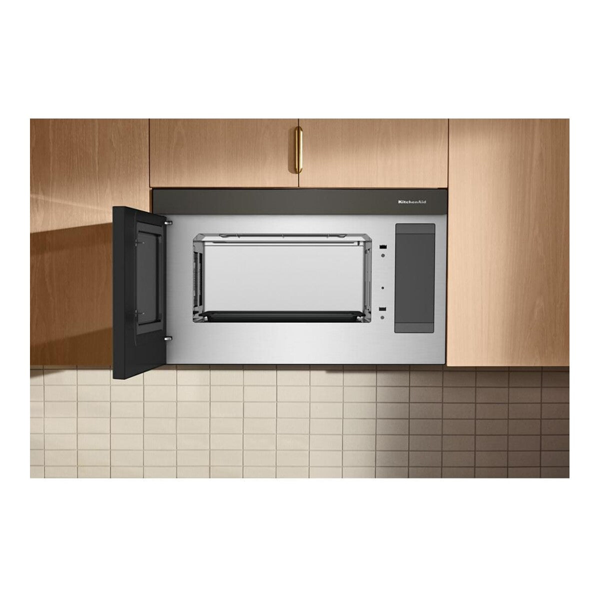 Multifunction Over-the-Range Microwave Oven with Flush Built-In Design