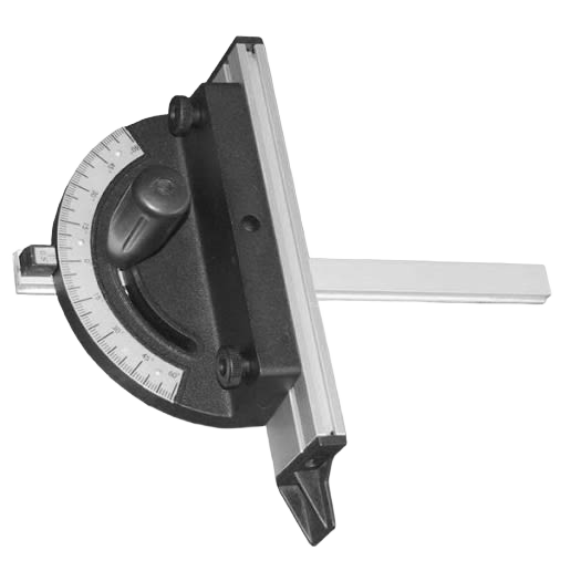 Precision miter gauge with adjustable angle and aluminum guide bar for woodworking and saw accessories under $100 collection.