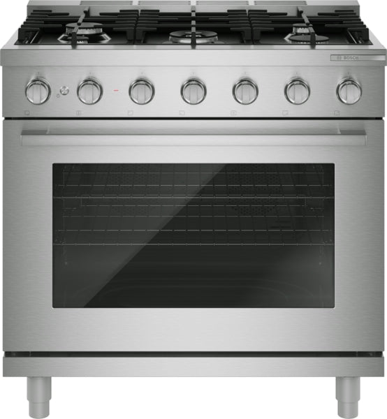500 Series, Dual Fuel Freestanding Range, 36'', Stainless Steel