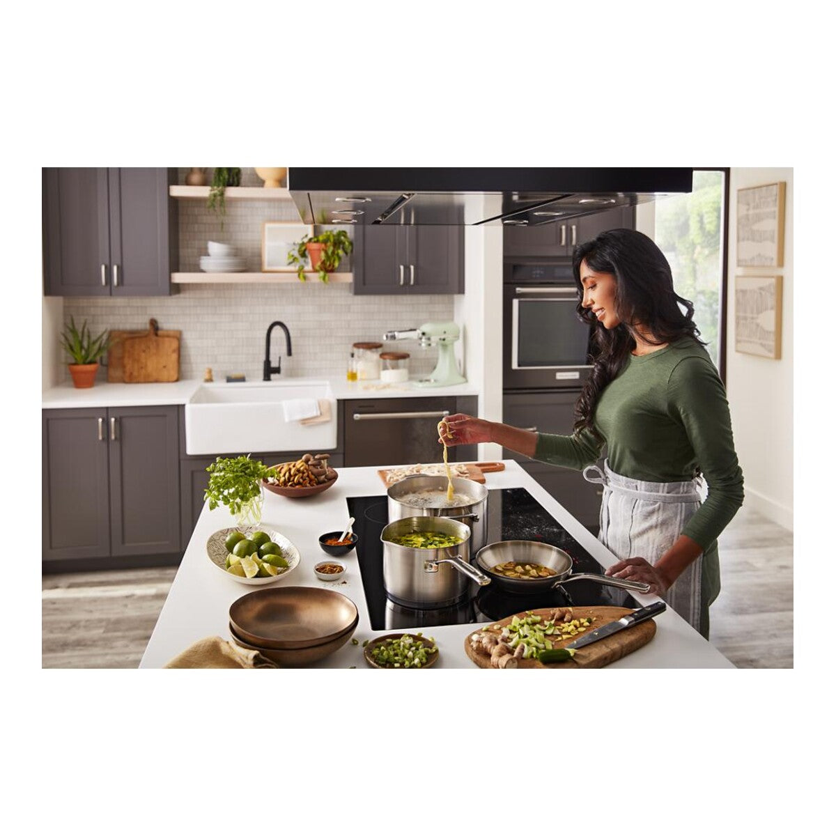 30-Inch 5-Element Sensor Induction Cooktop