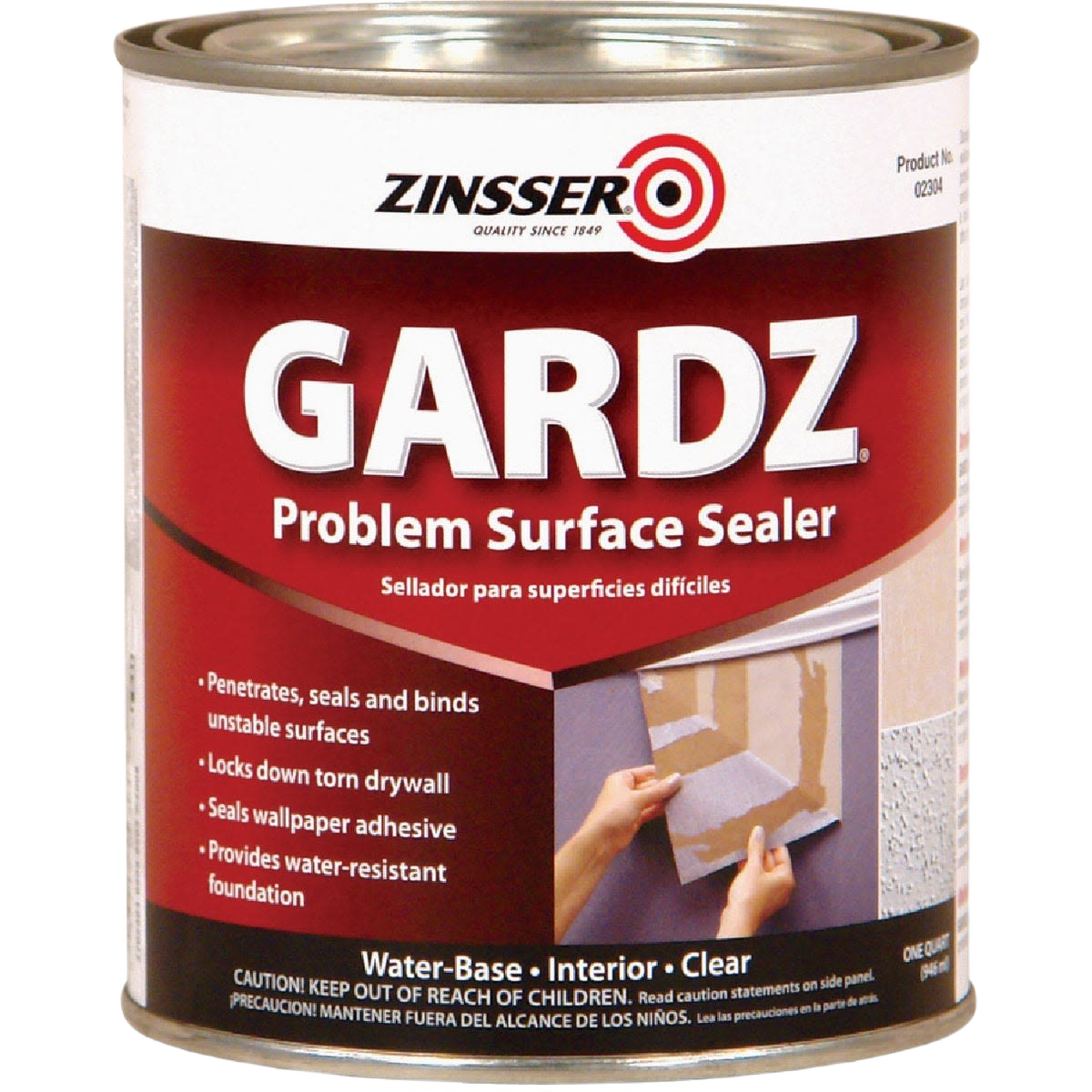 Clear water-based drywall sealer for interior surfaces, under $50, ideal for home improvement primers and paint supplies