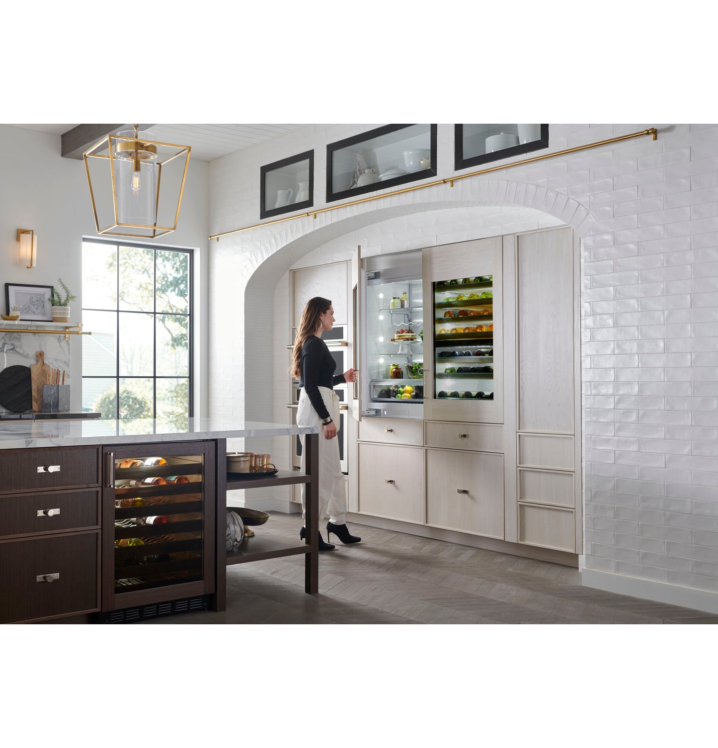 Monogram 30" Integrated Panel-Ready Refrigerator (for Single or Dual Installation)