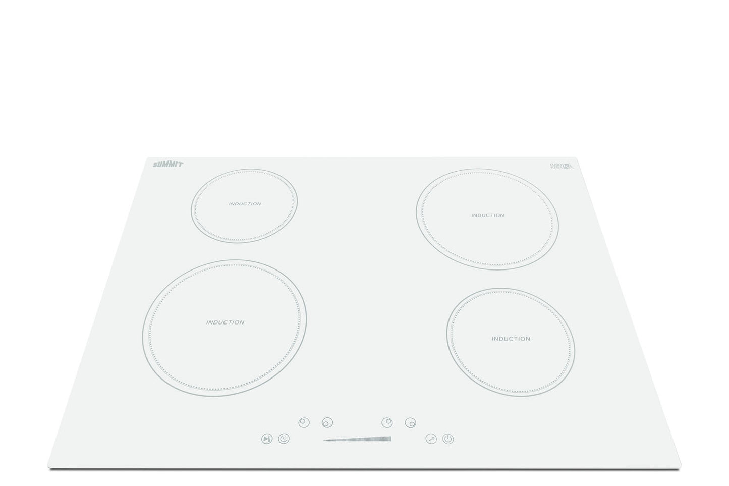 30" Wide 208-240V 4-Zone Induction Cooktop