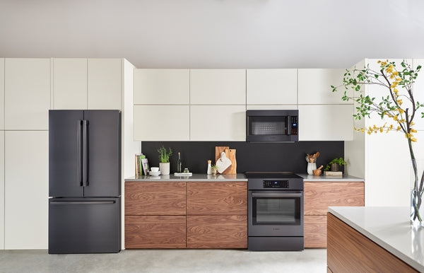800 Series, Over-The-Range Microwave, 30'', Left SideOpening Door, Black Stainless Steel