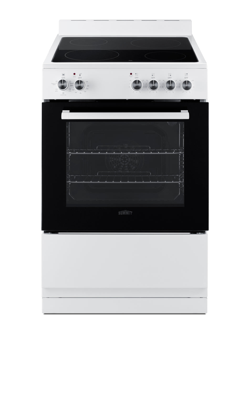 24" Wide Electric Smooth-Top Range