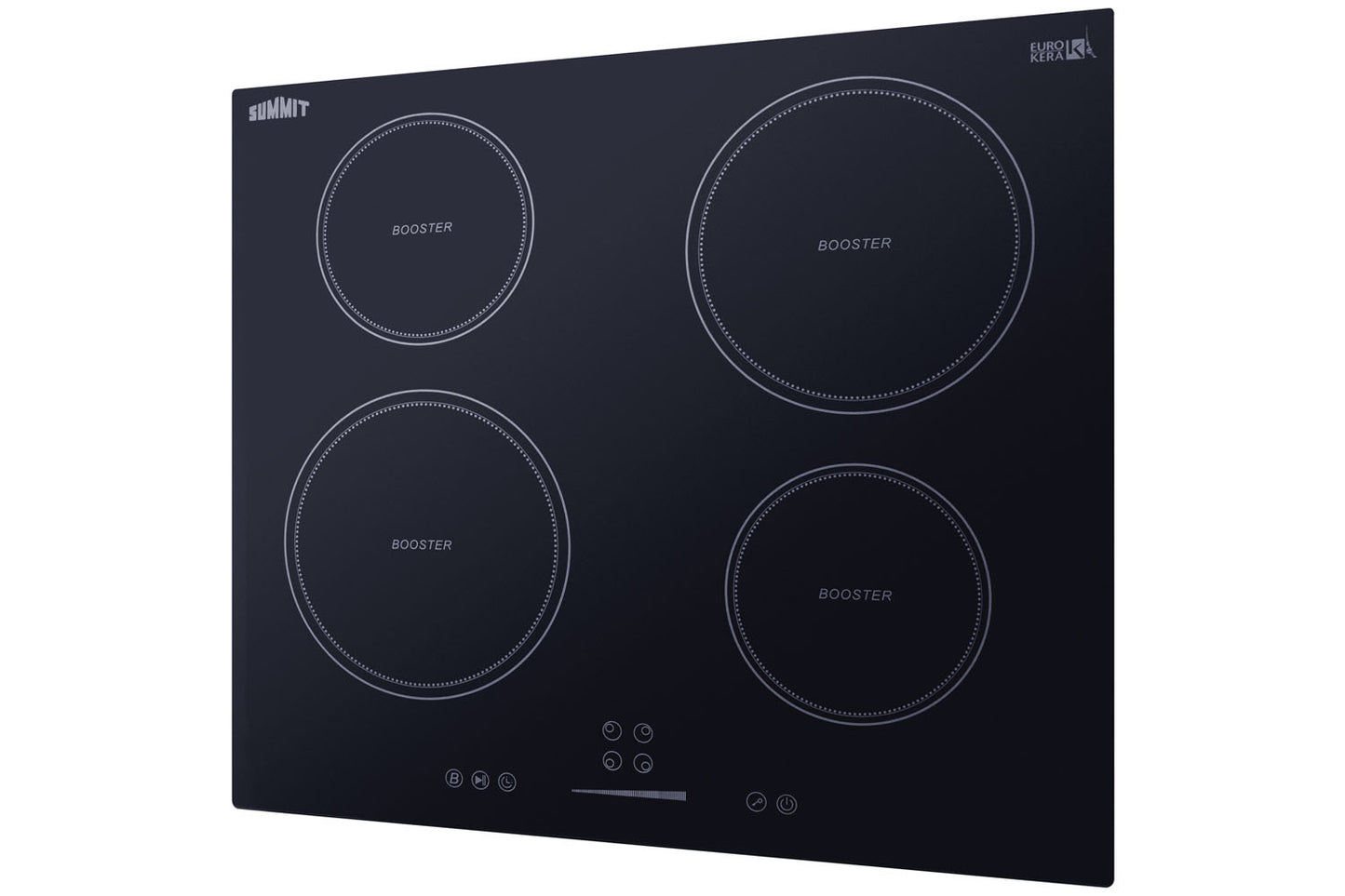 24" Wide 208-240V 4-Zone Induction Cooktop