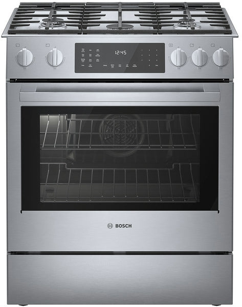 800 Series, Dual Fuel Slide-in Range, 30'', Stainless Steel