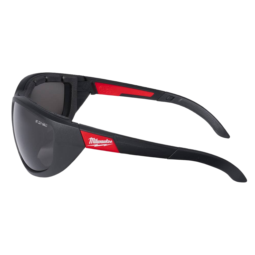 Milwaukee tinted lens safety glasses with removable gasket for eye protection in home improvement under $50