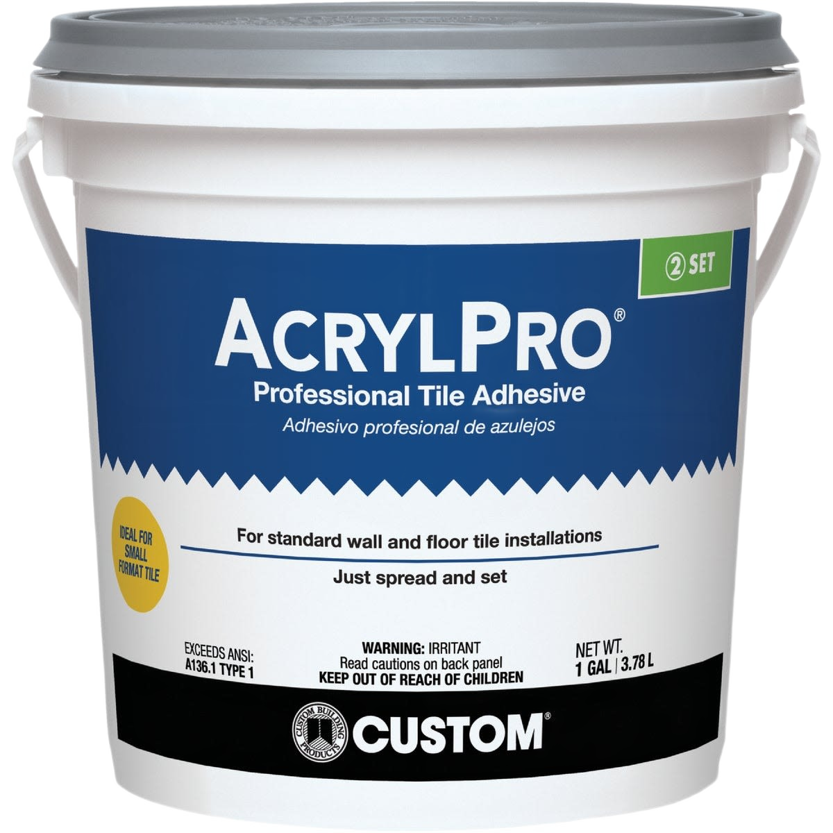 AcrylPro Ceramic Tile Mastic – Strong, Versatile Adhesive