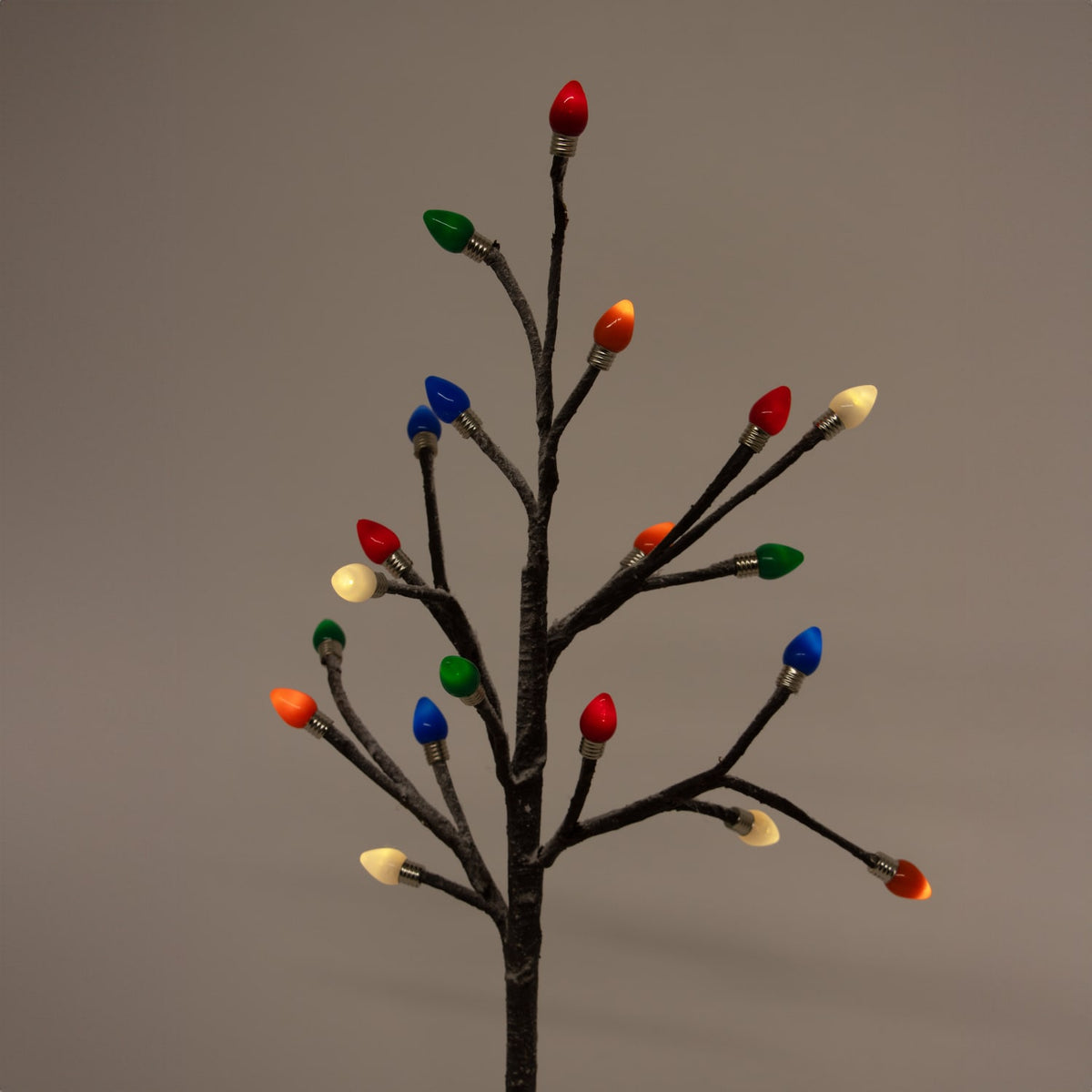 Gerson International 20" Tree w/Multicolor Bulbs