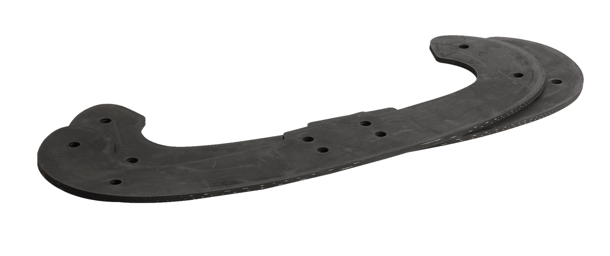 Black replacement snow blower paddle with multiple mounting holes for power tool accessories under $100 collections