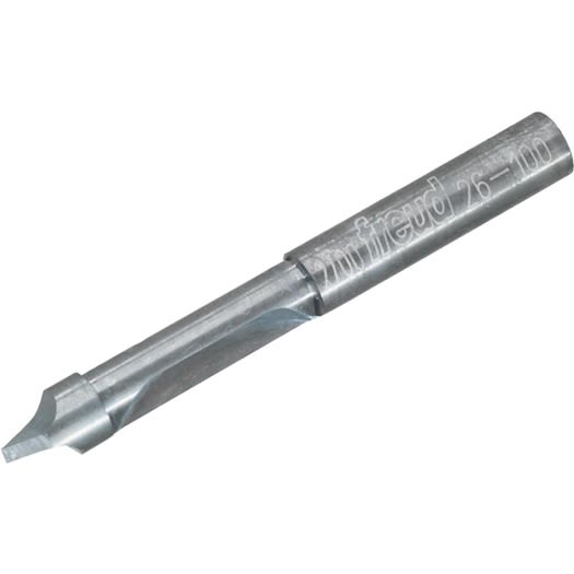 Carbide pilot bit with engraved shank for precision cutting in tool accessories and power tool collections