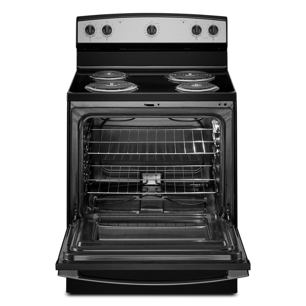 Amana® 30-Inch Electric Range with Extra-Large Oven Window