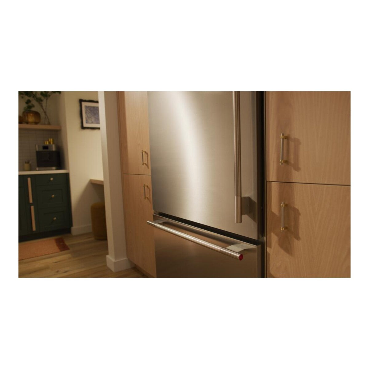 20.8 Cu. Ft. 36-Inch Built-In Bottom Mount Refrigerator with Left Door Swing and Signature Platinum Interior in PrintShield® Stainless Steel