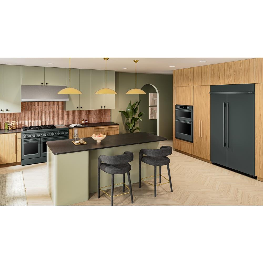 48-Inch 6 Burner Commercial-Style Dual Fuel Range with Griddle