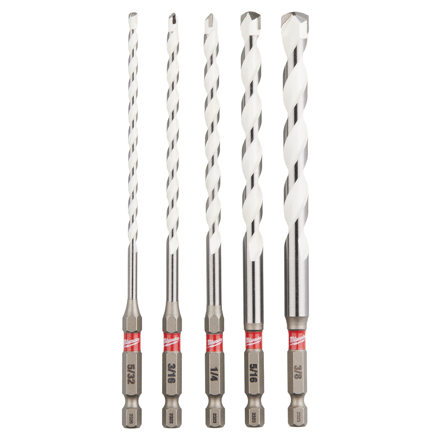 Set of five carbide-tipped multi-material drill bits for power tool accessories and home improvement projects under $50 collection