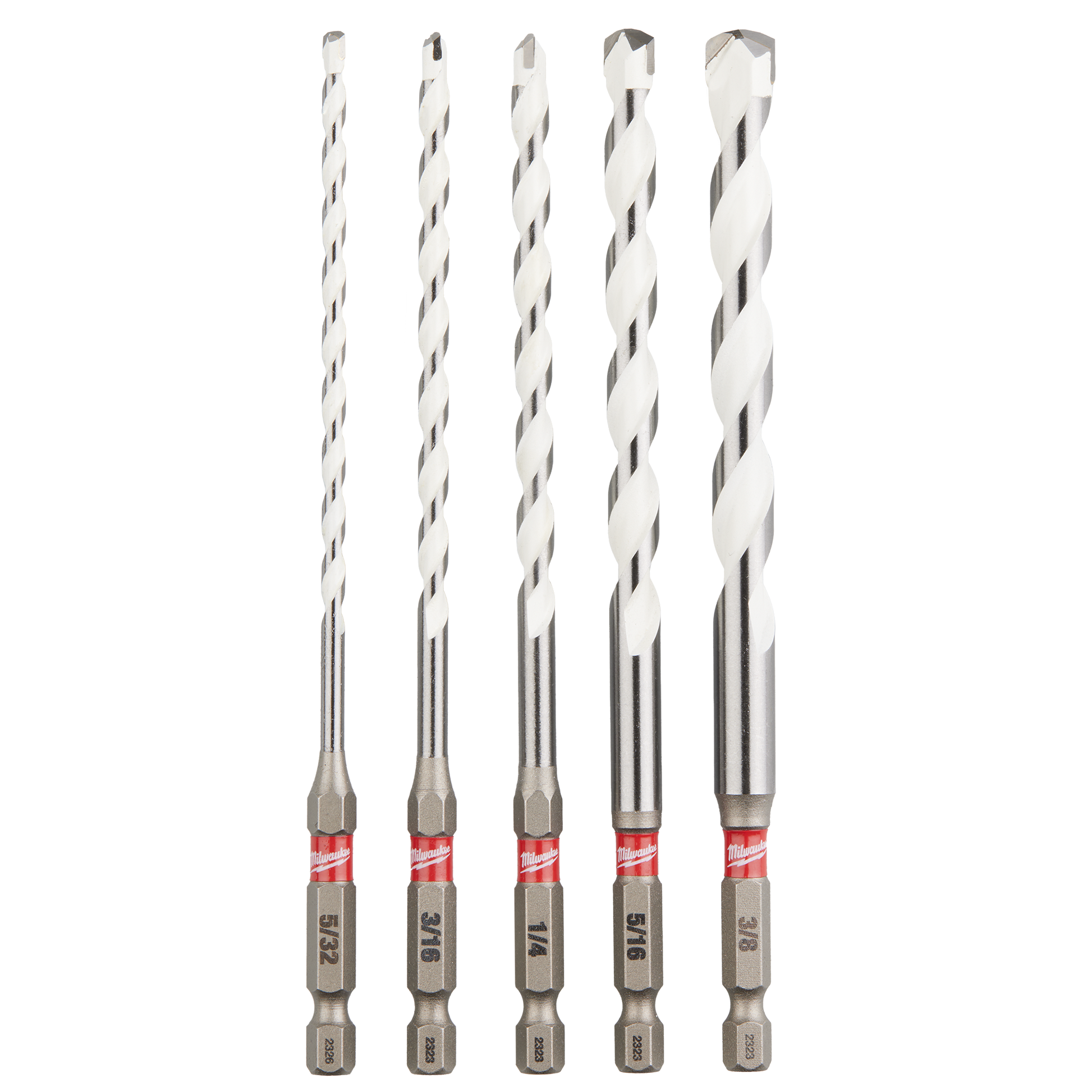 Set of five carbide-tipped multi-material drill bits for power tool accessories and home improvement projects under $50 collection