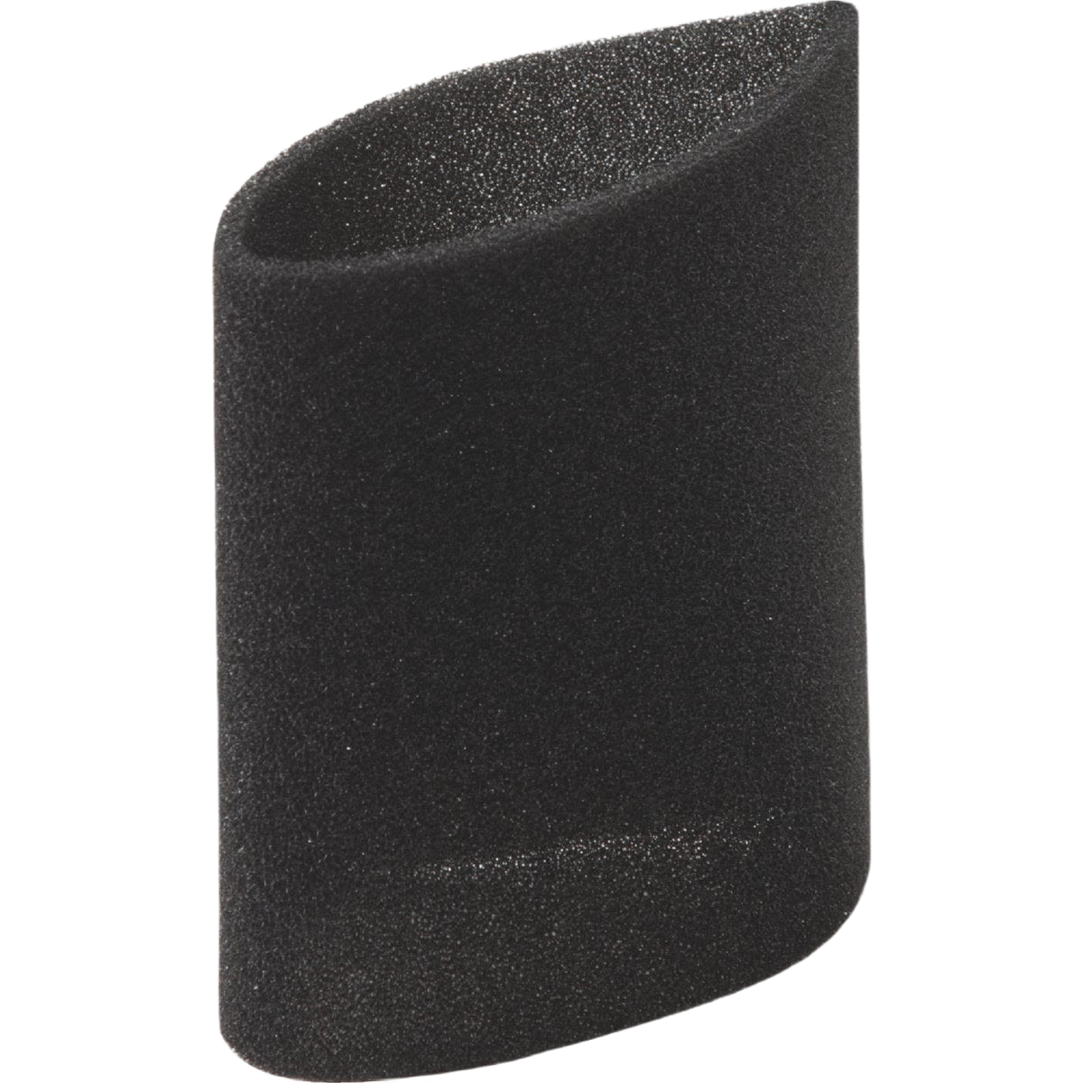 Black foam vacuum filter designed for 5 to 16 gallon vacuums for tools and home improvement use