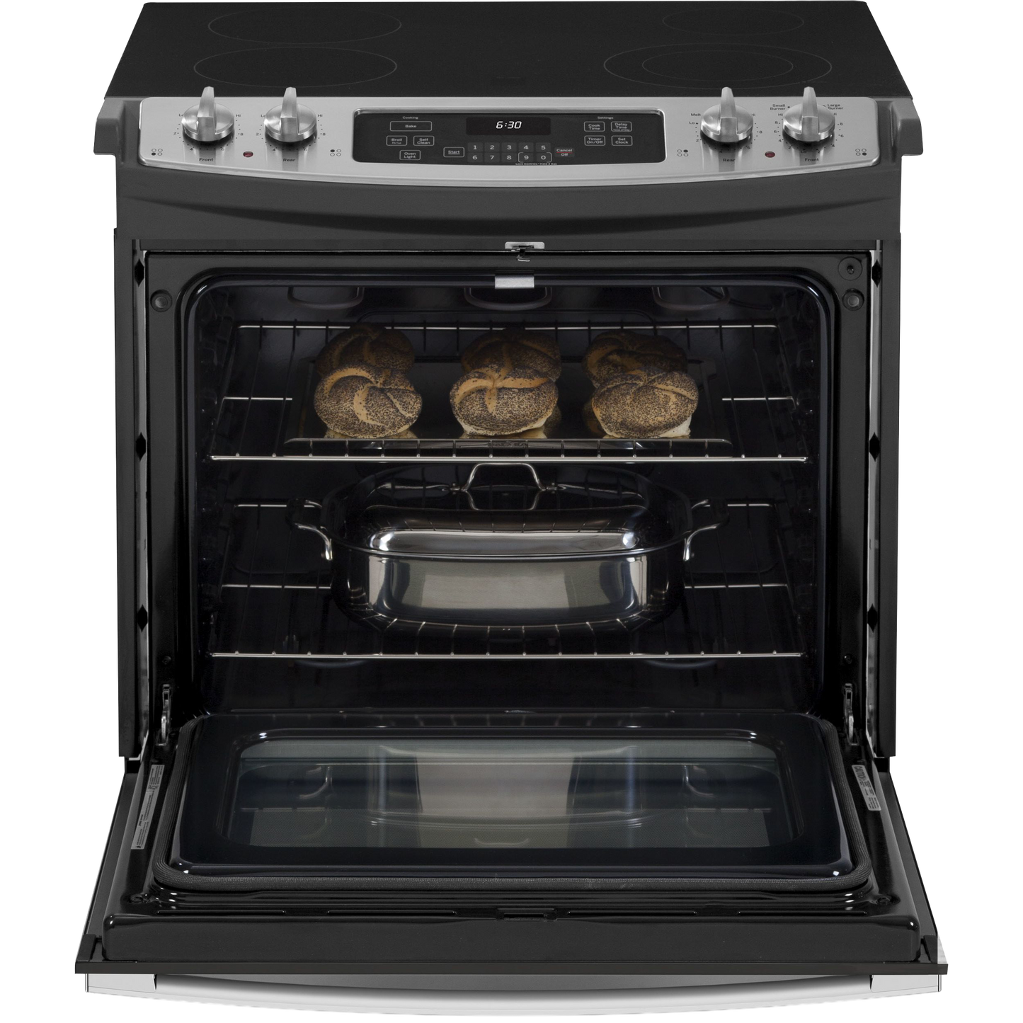 GE® 30" Drop-In Electric Range